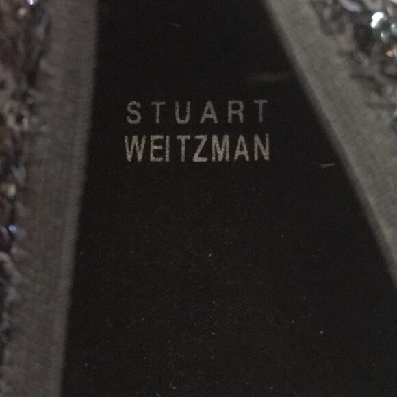 Stuart Weitzman Fannie Sequin Ballerina Flat - Picture 5 of 8